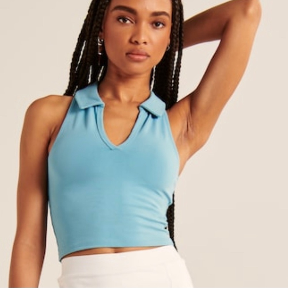 NWT!! ABERCROMBIE & FITCH ESSENTIAL POLO TANK
